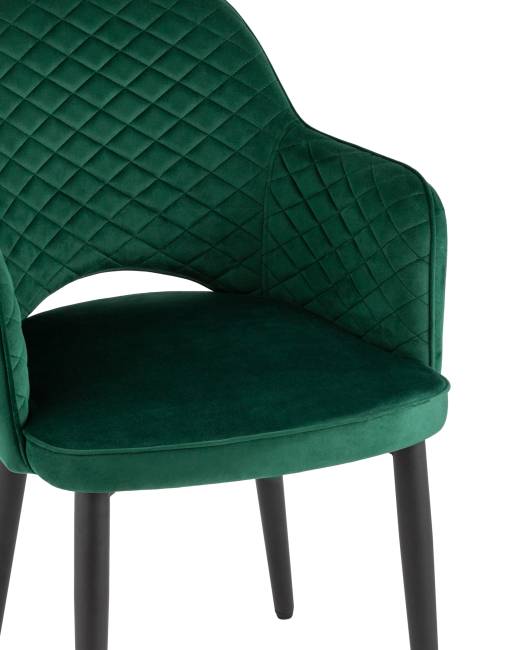 Стул Венера диамант велюр изумрудный 2 шт