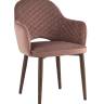 Стул Венера диамант велюр пыльно-розовый 2 шт