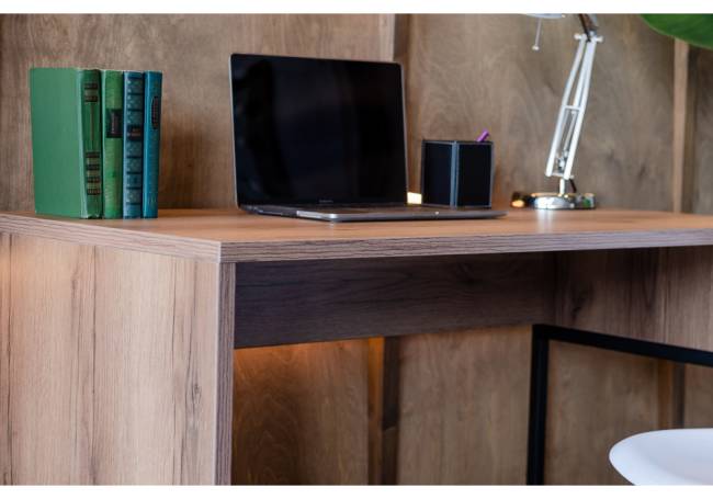 Ниа 115х60 дуб делано темный / черный матовый Ниа 115х60 дуб делано темный / черный матовый