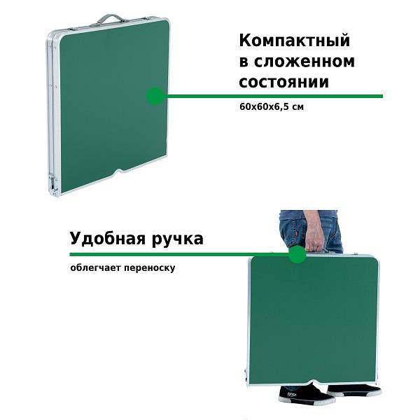 Набор мебели для пикника Green Glade M790-3 (зелёный) Набор мебели для пикника Green Glade M790-3 (зелёный)