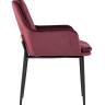 Кресло Саманта велюр бордовый
