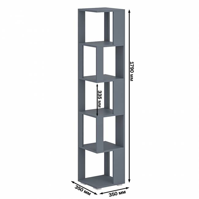 Стеллаж СВК цвет графит
