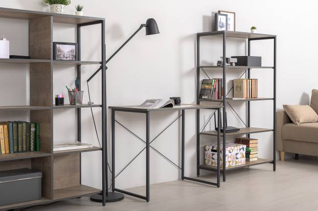 Стеллаж Трувор 13.151.02 цвет дуб гранж песочный/интра