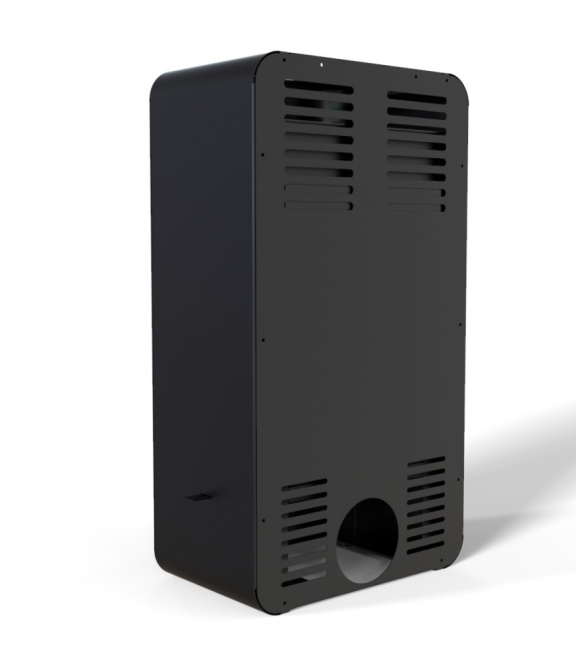 Печь DEFRO HOME PICO, 6,6кВт, белая сталь