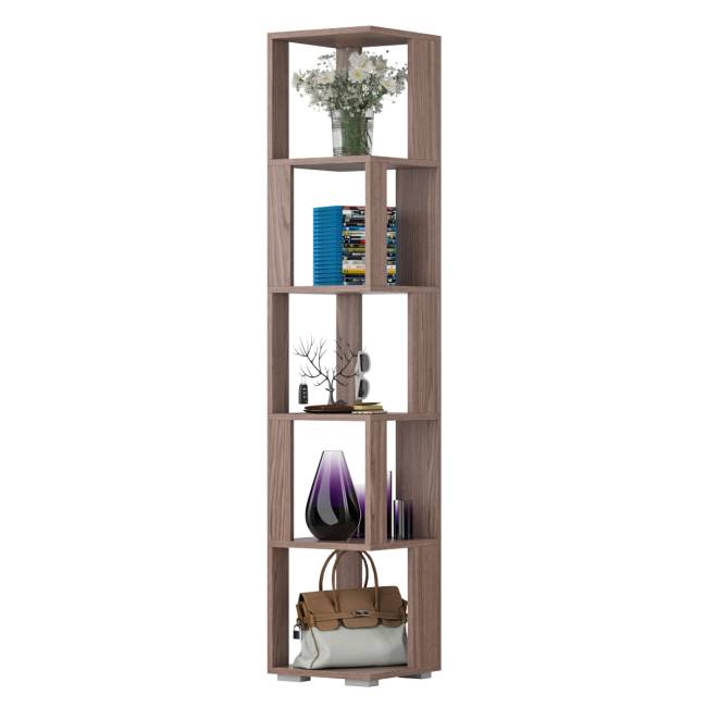 Стеллаж СВК цвет ясень шимо тёмный Стеллаж СВК цвет ясень шимо тёмный