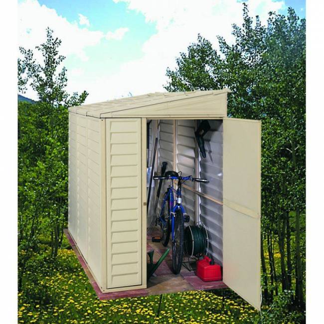 Пластиковый сарай SideMate 4x8 (ГхШ 2,4м х 1,2м) Пластиковый сарай SideMate 4x8 (ГхШ 2,4м х 1,2м)