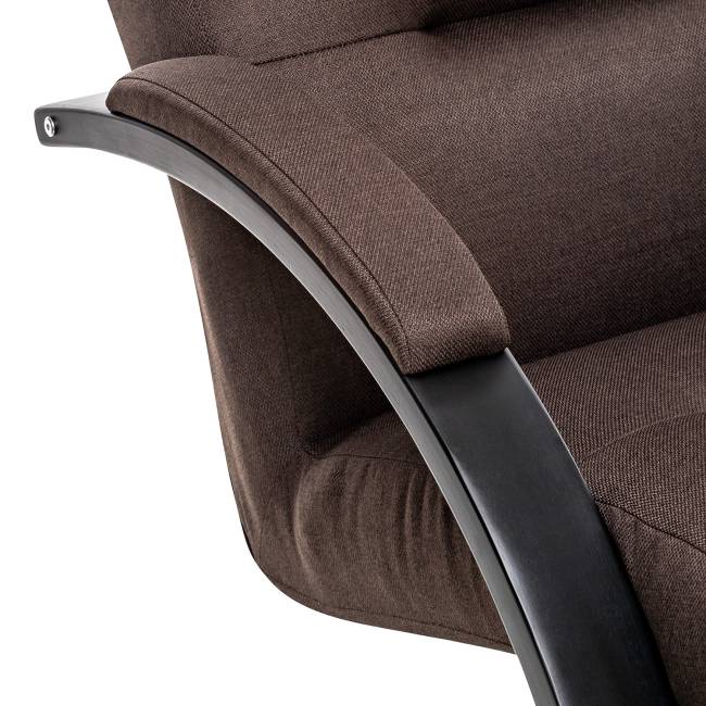 Кресло-качалка Leset Милано Венге Malmo 28 (коричневый) Кресло-качалка Leset Милано Венге Malmo 28 (коричневый)